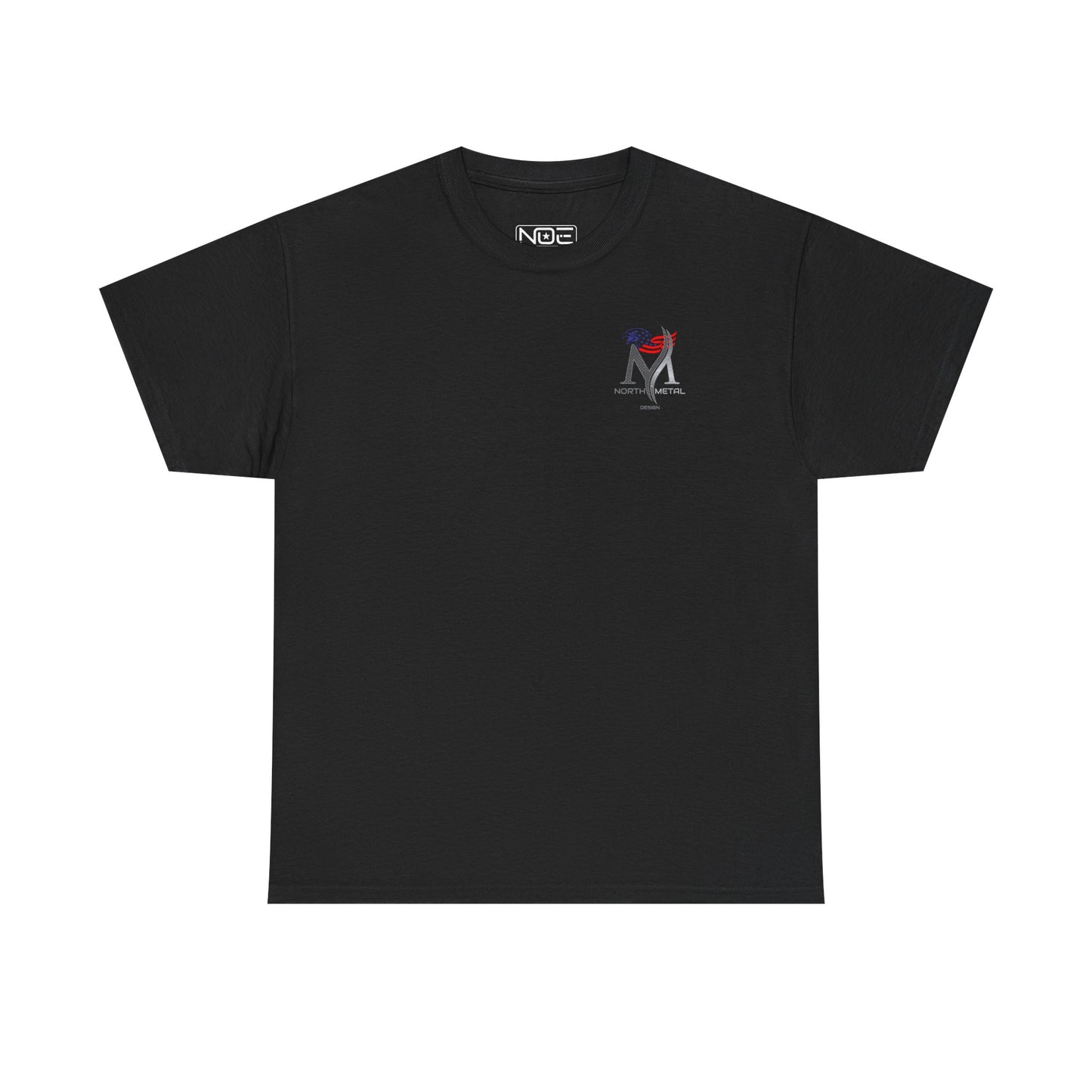 NOE “Welding Rules "Black Edition” Unisex Softstyle T-Shirt – Exclusive North Metal Design | Patriotic Welder Graphic Tee for Tradespeople