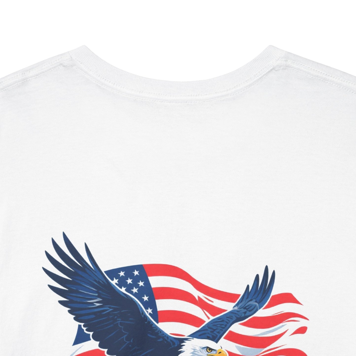 NOE “workameriCAN” Unisex T-Shirt – Exclusive Patriotic Eagle & Flag Design by North Metal Design