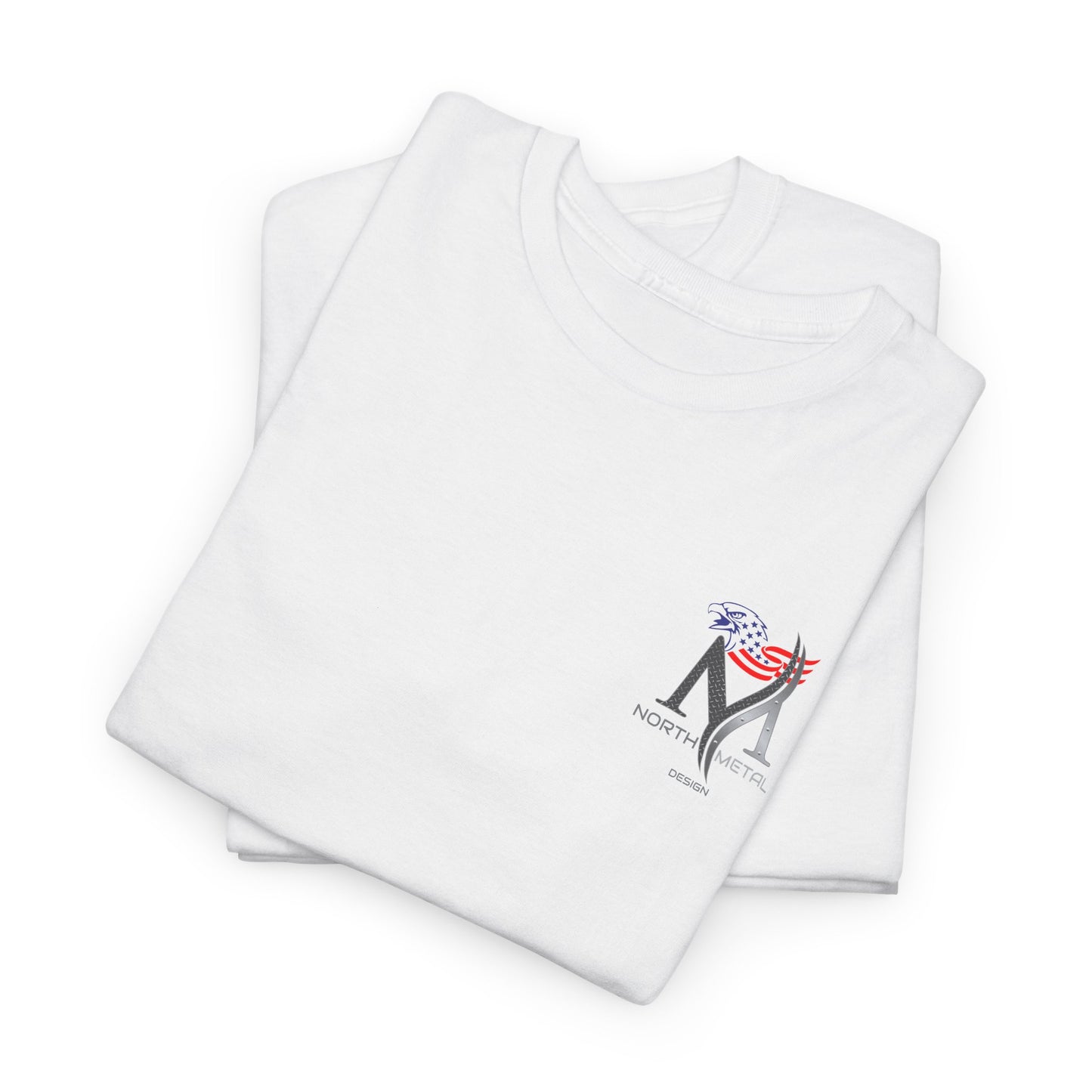 NOE “workameriCAN” Unisex T-Shirt – Exclusive Patriotic Eagle & Flag Design by North Metal Design