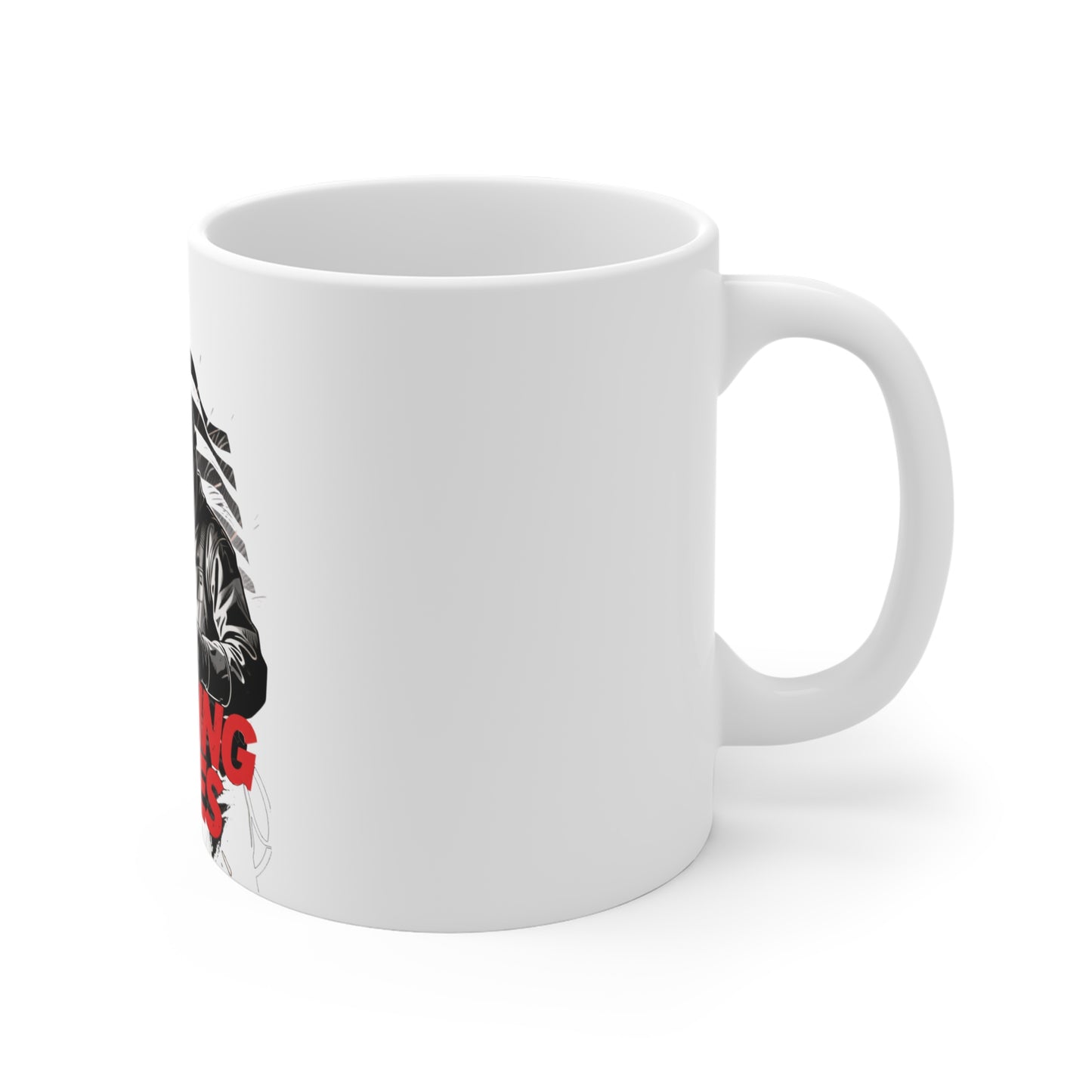 "NOE" Welding Rules Mug | Unique Gift for Welders | Patriotic Ceramic Coffee Cup | Working Man's Gift | American Flag Design | 11oz Mug